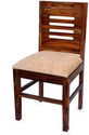 Woodpert (set of 2) dinning chair with  seat and back in sheesham wood