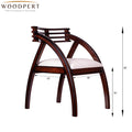 Woodpert (set of 2) Bedroom chair rosewood