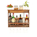 Woodpert Bar cabinet wall hang