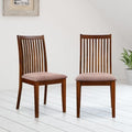 Woodpert (Set of 2) premium dining chairs wooden